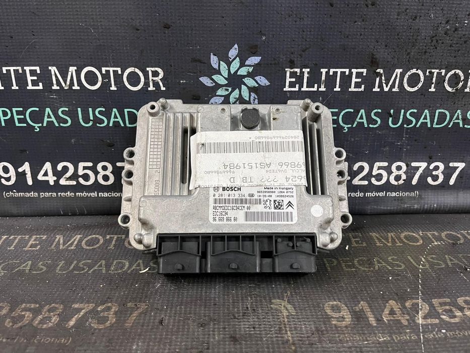 Centralina usada BOSCH 0 281 01 33 34 PEUGEOT 3008 1.6 HDI EDC16C34