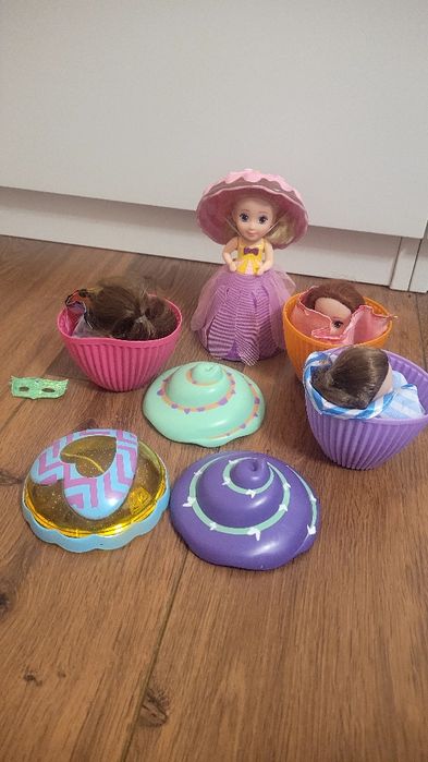 LALKA Cupcake Laleczka babeczka 4 szt