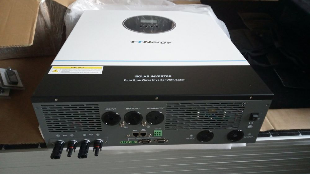 Сонячні панелі, Інвертори, акамулятори