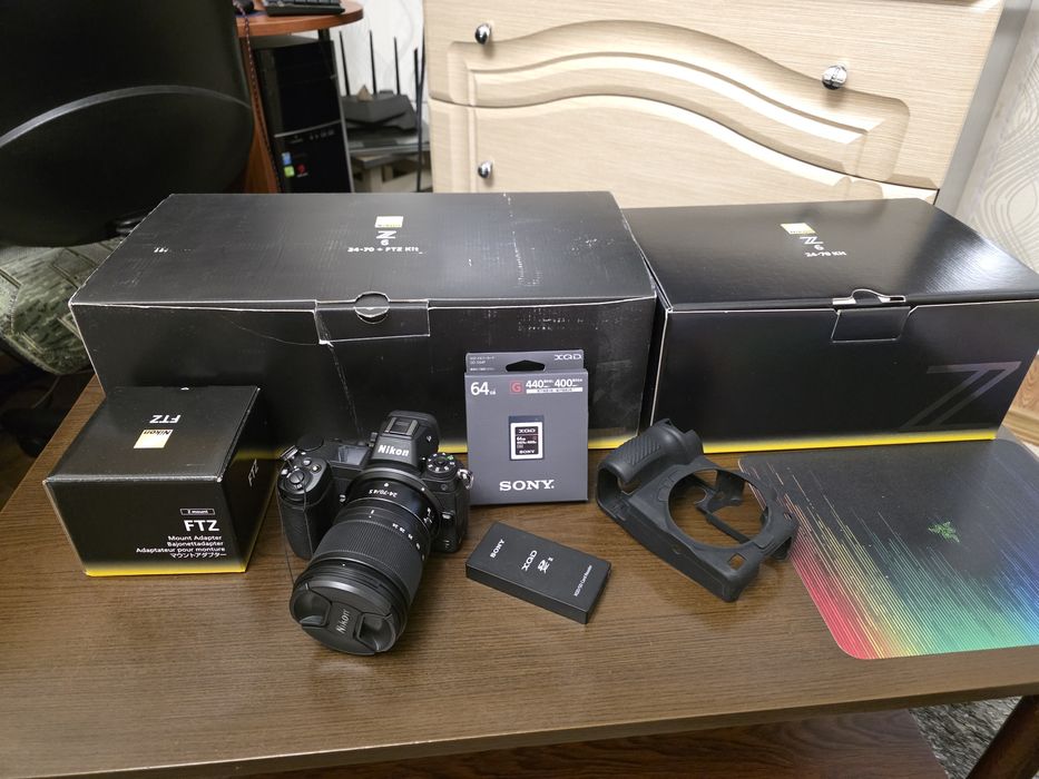 Комплект+!  Nikon Z6  24 - 70 + FTZ Kit. Стан ідеальний!
