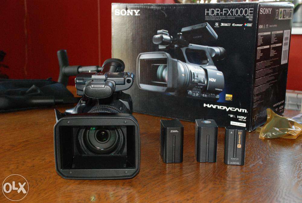Kamera SONY HDR FX 1000e
