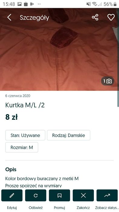 Kurtki rozm M/ L