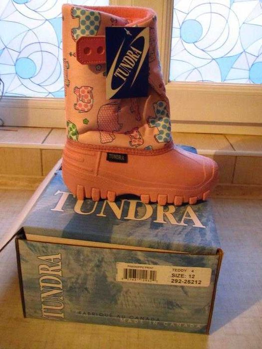 Термо чобітки оригінал (Канада) устілка 17,5 см і 18 см