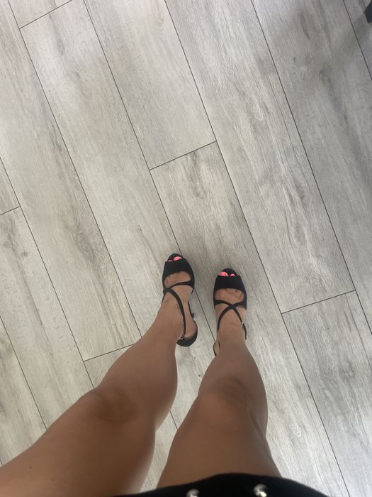 Buty sandały na platformie