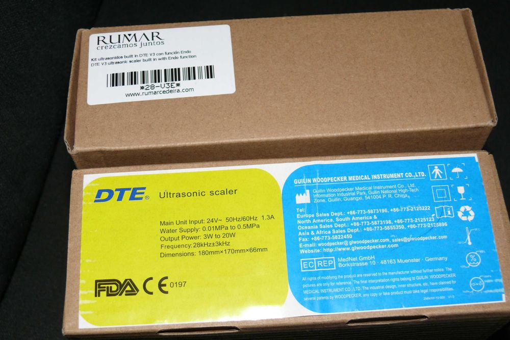 Kit de ultra-sons DTE-V3 Compatível com Satelec - DTE