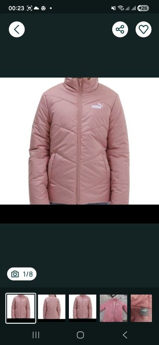 Куртка    puma  пума