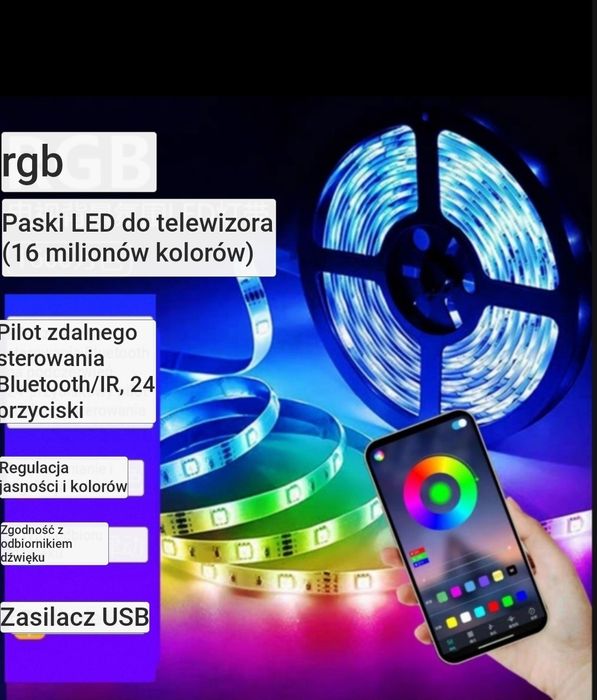 LED TV Pasek świetlny LED USB TV