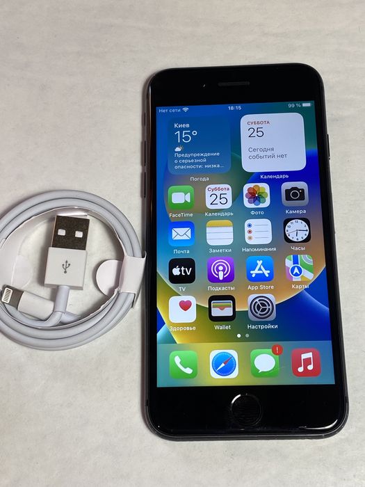 IPhone 8 64gb як другий телефон без sim, акб 85