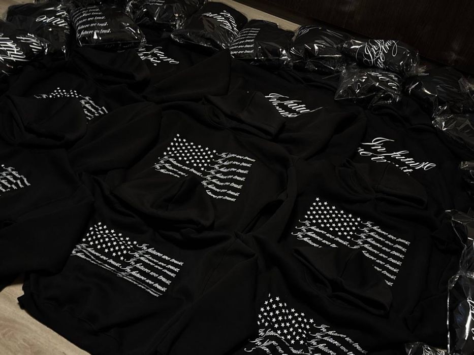 hoodie “in future we trust”, sk8 hoodie, opium, streetwear, кофта