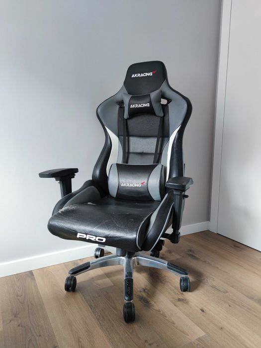 Fotel AKRacing Master PRO Szary (AK-PRO-GY)