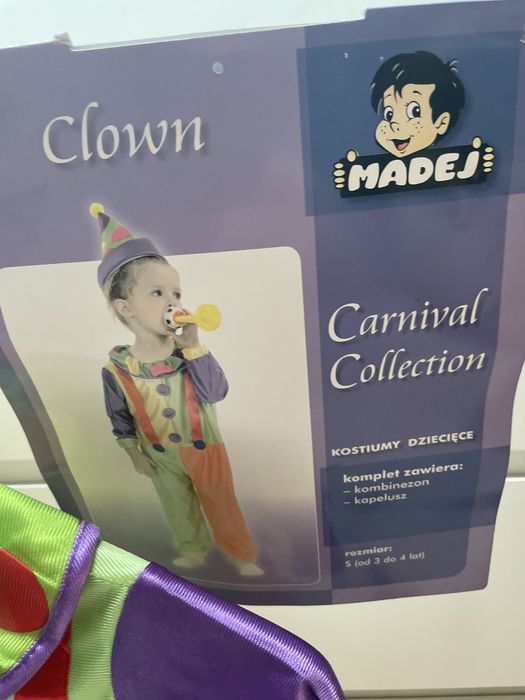 Strój karnawałowy Klaun