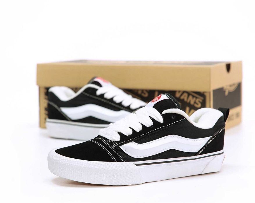 Кеди дутые Vans Knu Old Skool Potato Кеды оверсайз Ванс