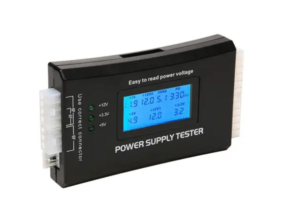 Тестер блоків живлення з екраном