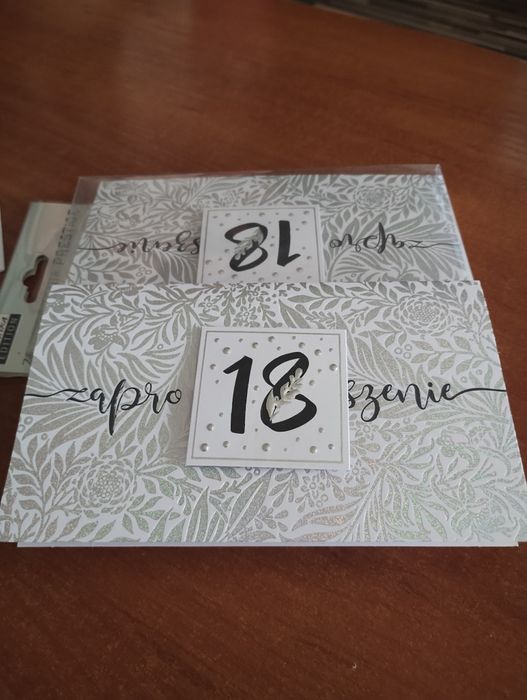 Zaproszenia z kopertami