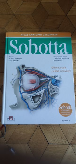Atlasy anatomii człowieka Sobotta 3 tomy