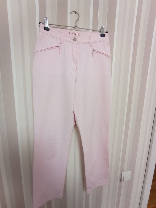 Штани джинсові ніжно рожеві