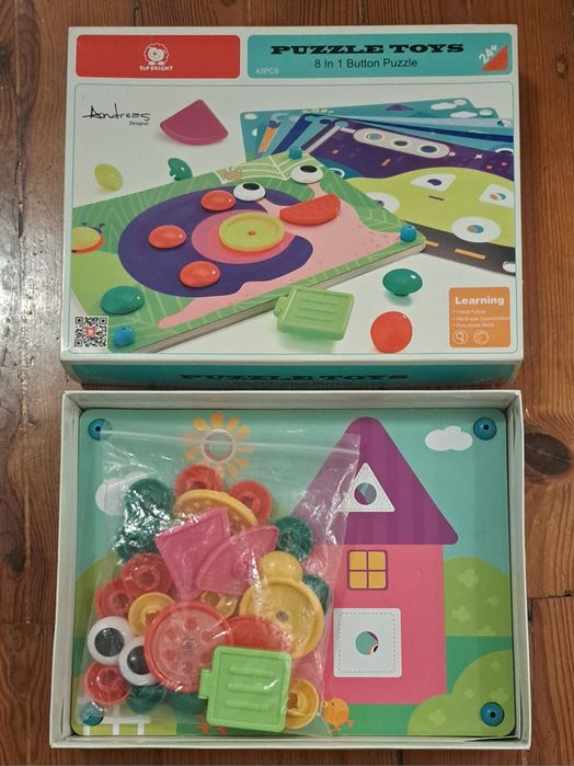 Puzzle Toys 8 em 1 (muito bom estado)