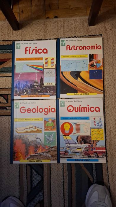 Colecção de livros didáticos "O Mundo da Ciência"