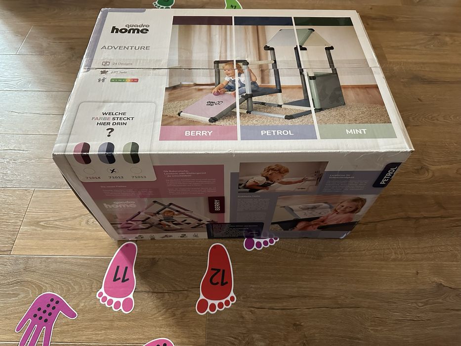 Quadro Home Adventure Petrol - konstrukcja do wspinaczki dla dzieci