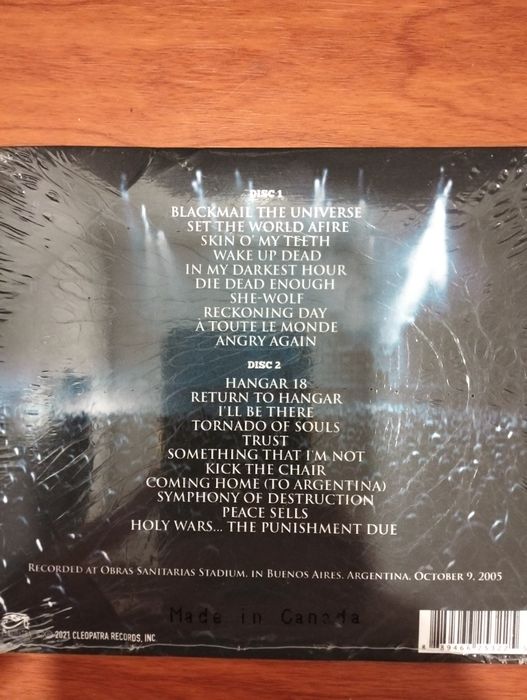 CD duplo Megadeth