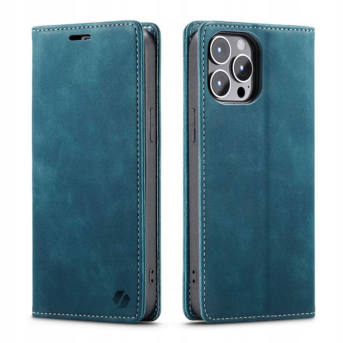 Spacecase Wallet iPhone 15 Pro max blue