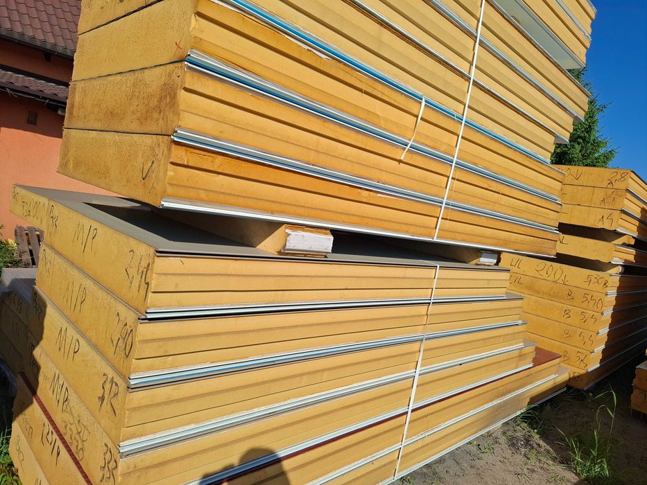 Płyta warstwowa obornicka poliuretan / 2 gatunek OD RĘKI