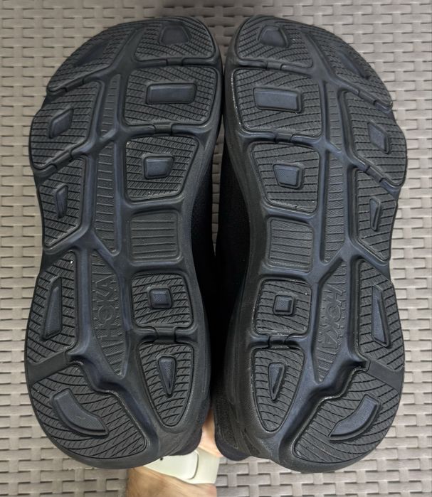 Hoka Bondi 9 кроссовки 46 размер беговые черные