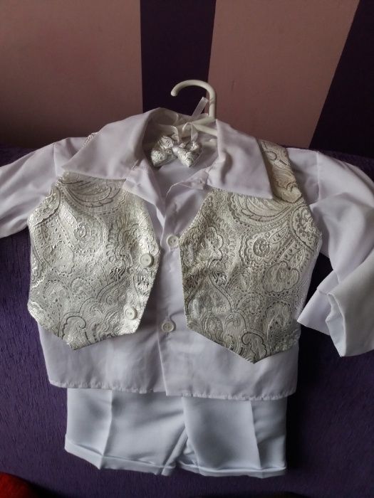 ubranko do chrztu dla chłopca