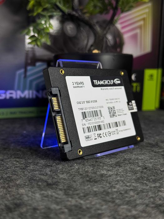 SSD TeamGroup CX2 512GB 2.5" SATA III | МАГАЗИН | Гарантія 90 днів