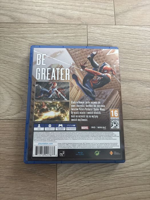 Gra spiderman ps4
