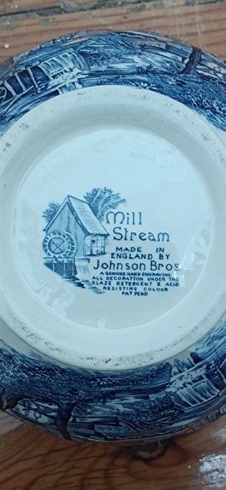 Serviço de chá inglês pintado à mão