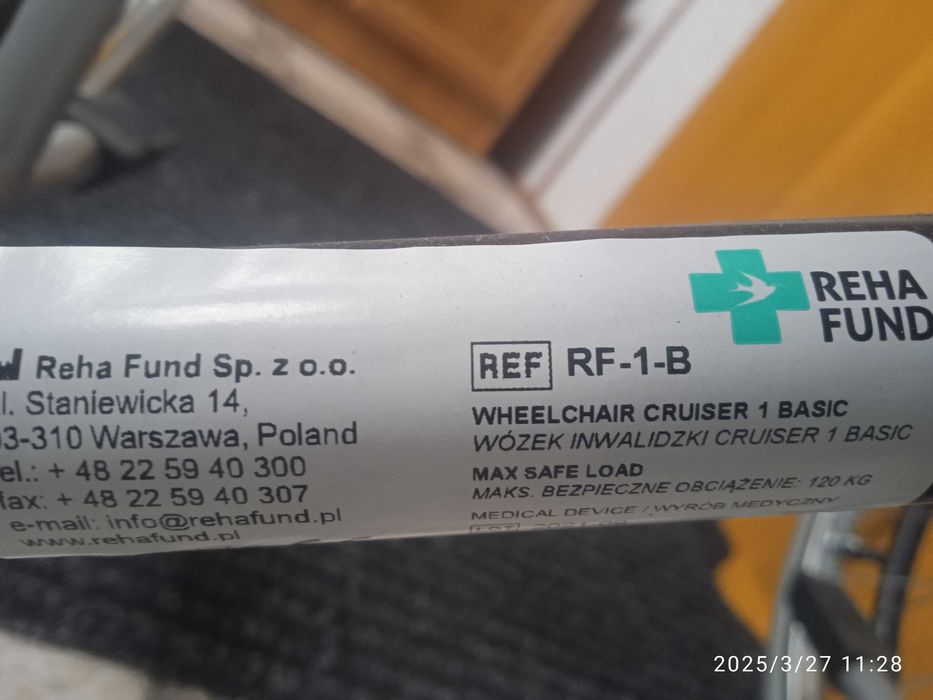 Wózek Inwalidzki Cruiser