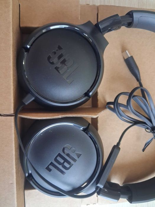 Słuchawki JBL Tune 520C usb-C na kabel usb NOWE