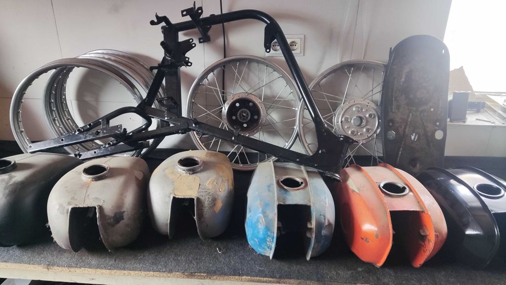 wsk 125,175, shl części