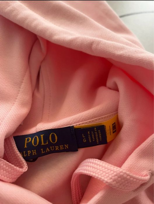 Hoodie Ralph Lauren Rosa com capuz