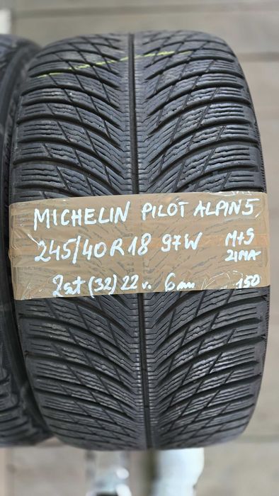opony 245/40/18 michelin pilot alpin 5