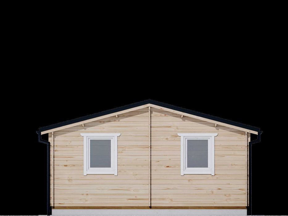 Drewniany domek letniskowy Nela 32 m2 - ROD, ośrodek wypoczynkowy