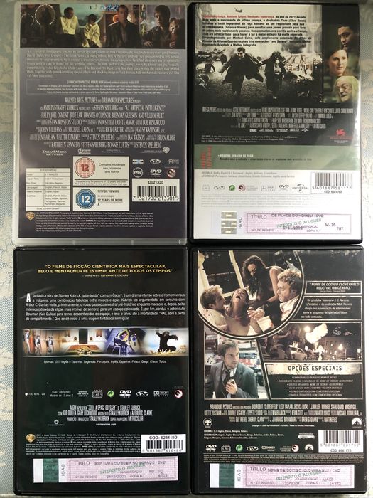 Filmes DVD - Vários (oferta de portes)