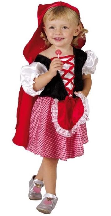 Strój Czerwony Kapturek XS Madej