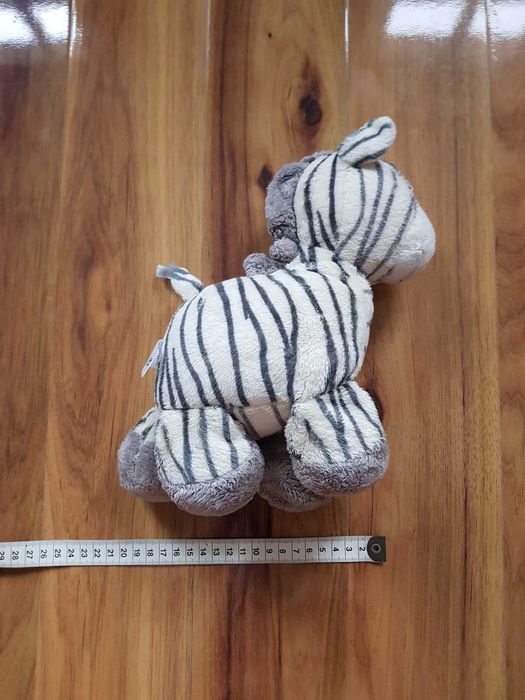 ebra Mothercare groszki w kopytach zabawka pluszak maskotka zwierzątko