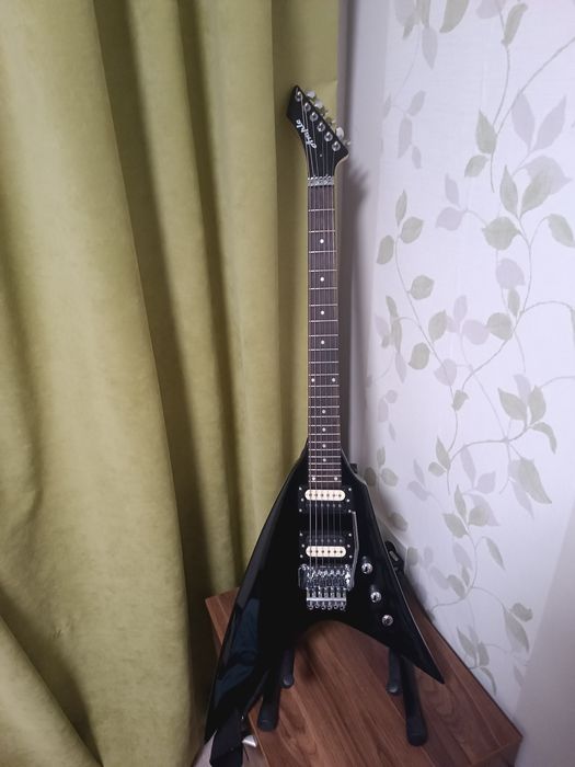 Электрогитара Ample HEV633 BK + ремінь