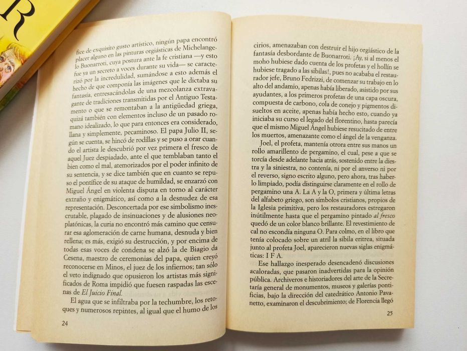La conjura sixtina - powieść hiszpańska