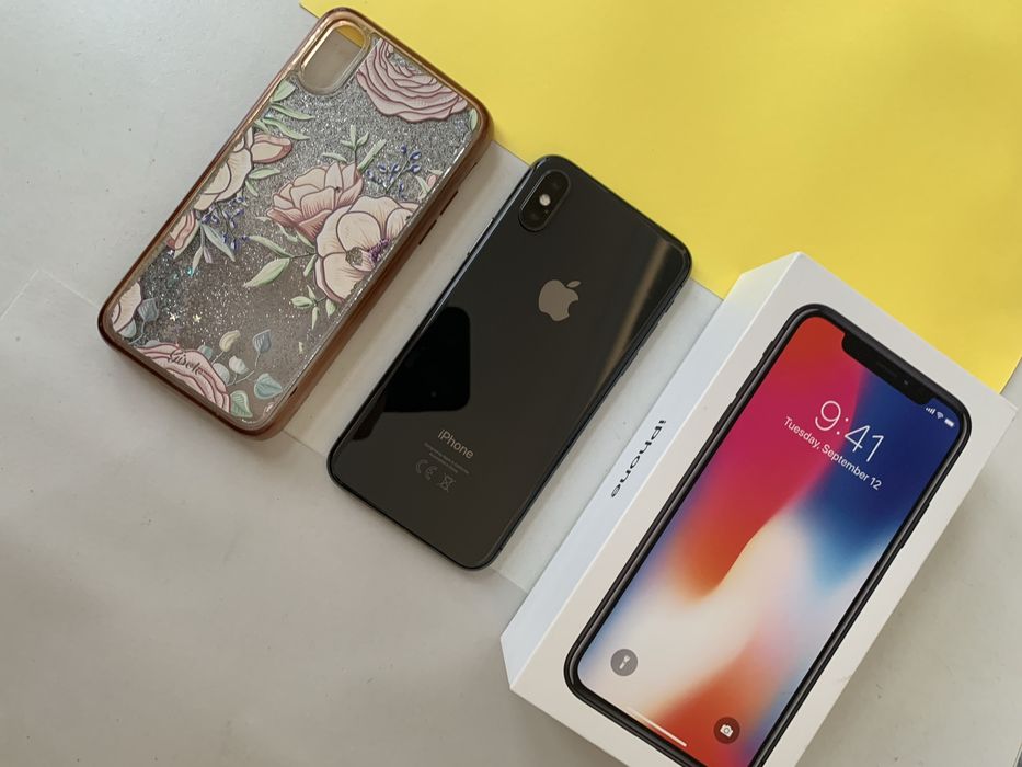 Iphone X 64gb Grey 100% батарея