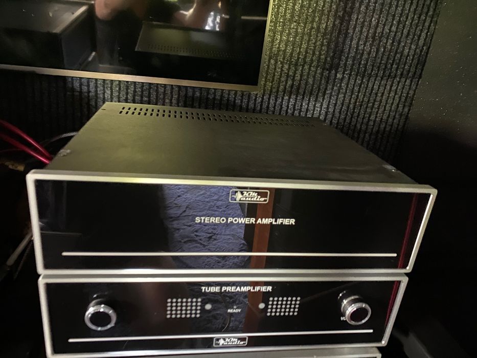 Preamp lampowy + końcówka mocy High-end