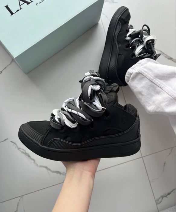 Lanvin Curb ланвіни ланвин карб кирб черные чорні ланвіни ланвін траки ранери ранер баленсиага
