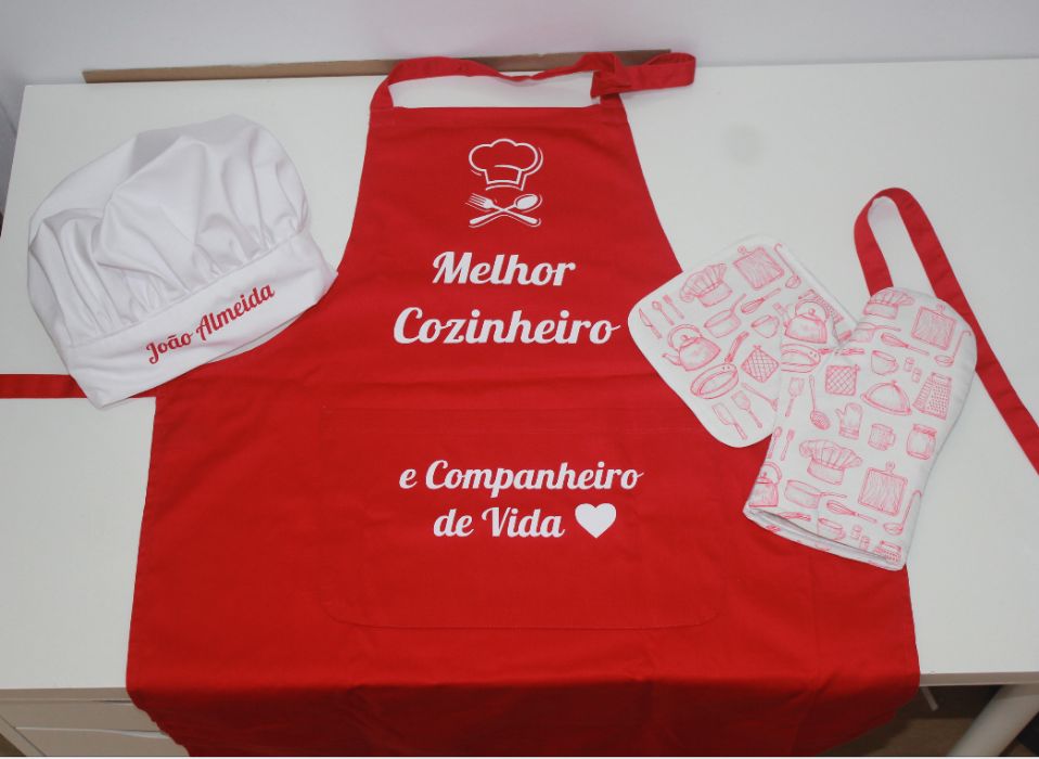 Aventais personalizados