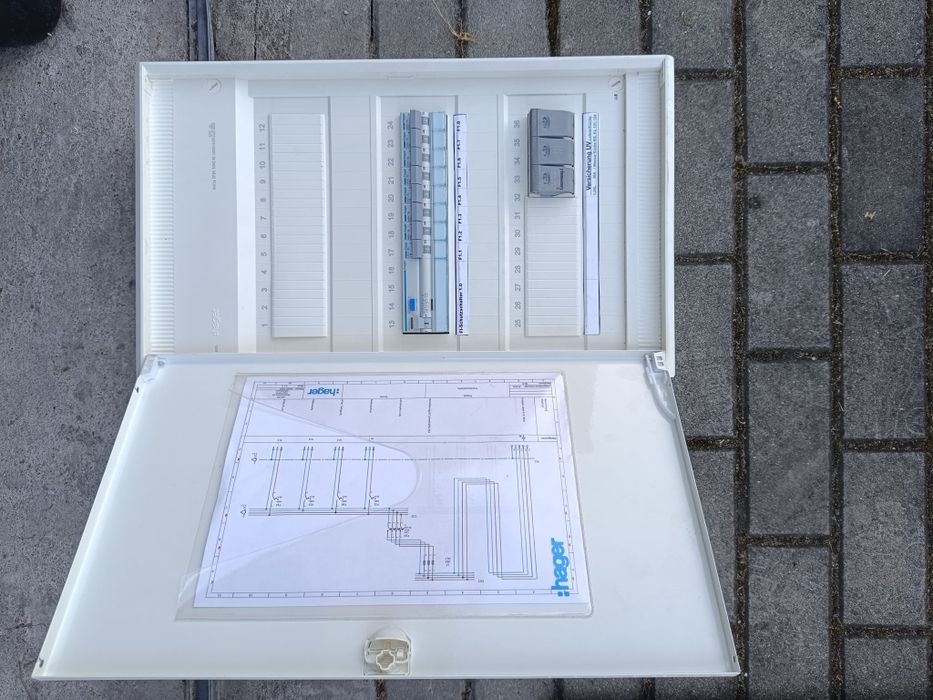 Rozdzielnica elektryczna - Hager