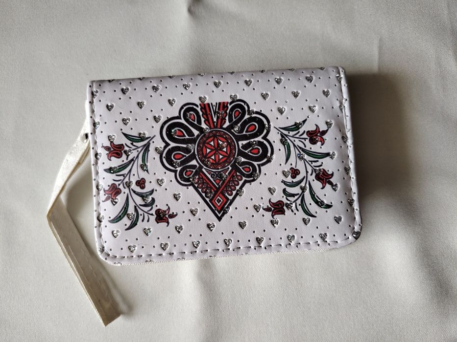 Portfel damski z parzenicą