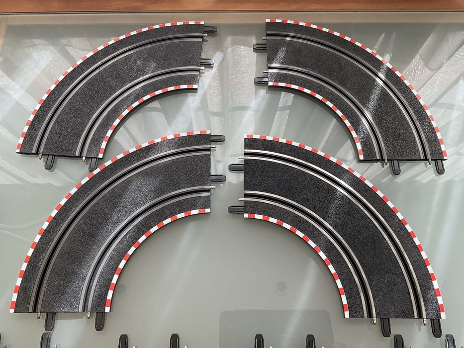 Pista SCX Scaletrix  compact lote de calhas