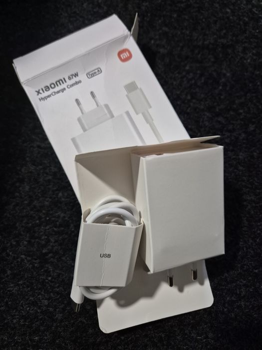 Carregador Xiaomi 67W HyperCharge Combo